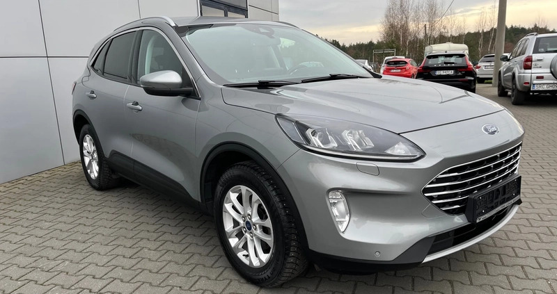 Ford Kuga cena 94900 przebieg: 169500, rok produkcji 2021 z Rybnik małe 631